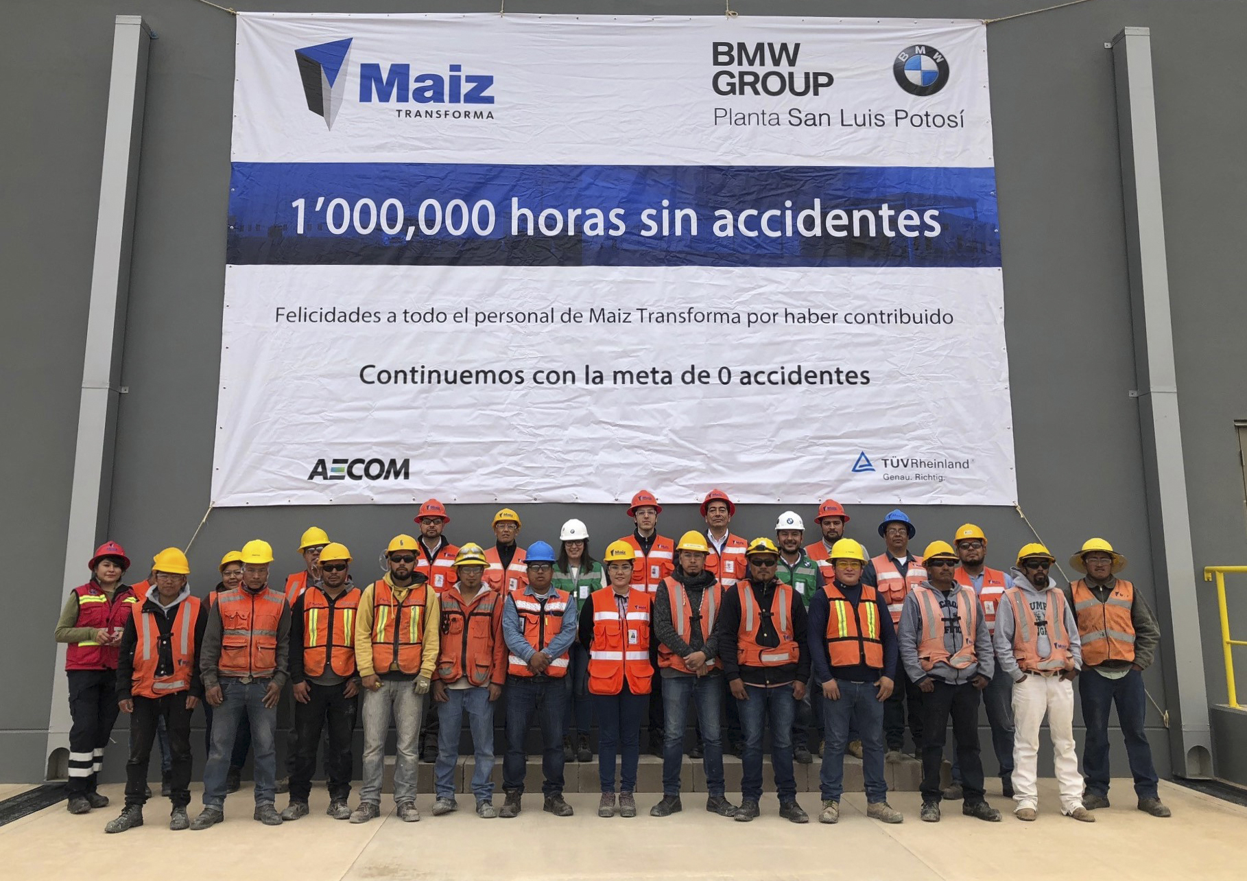 ¡bmw Group Y Maiz Transforma Reiteran El Compromiso De Construir